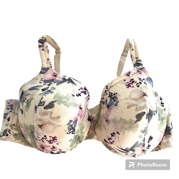Cacique Other - NWOT Cacique bra Floral Full coverage SZ 46D